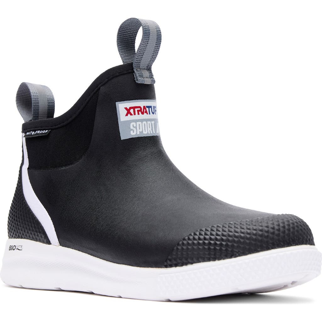 Xtratuf Waterproof Ankle Deck Sport Boot In Animal Print