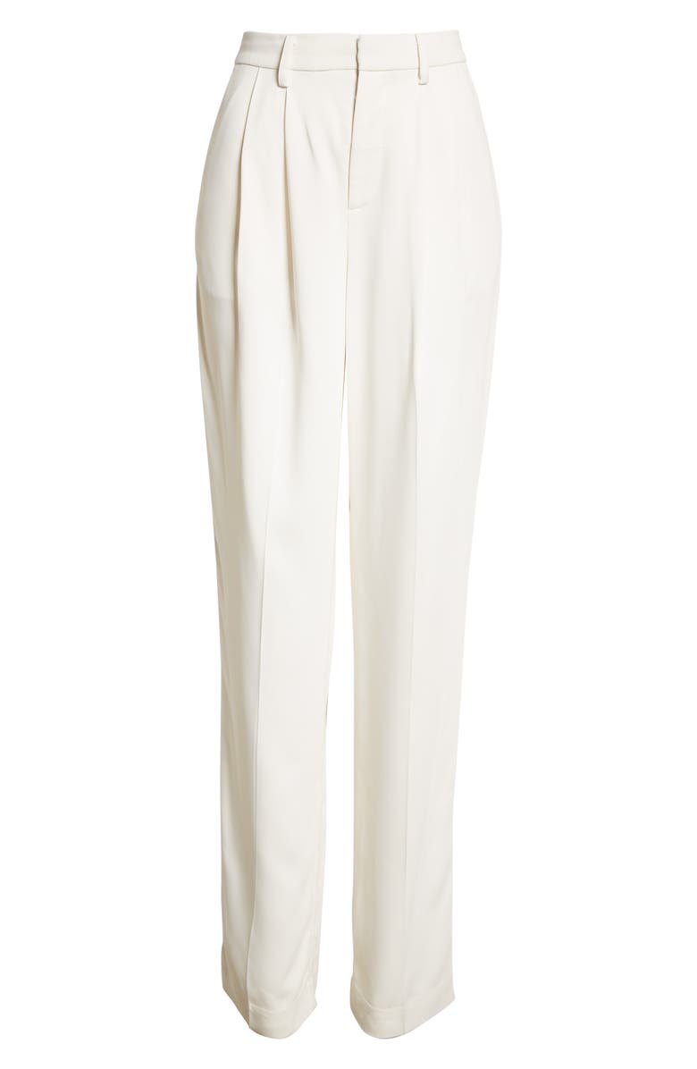 CO Pleat Front Stretch Trousers, Alternate, color,