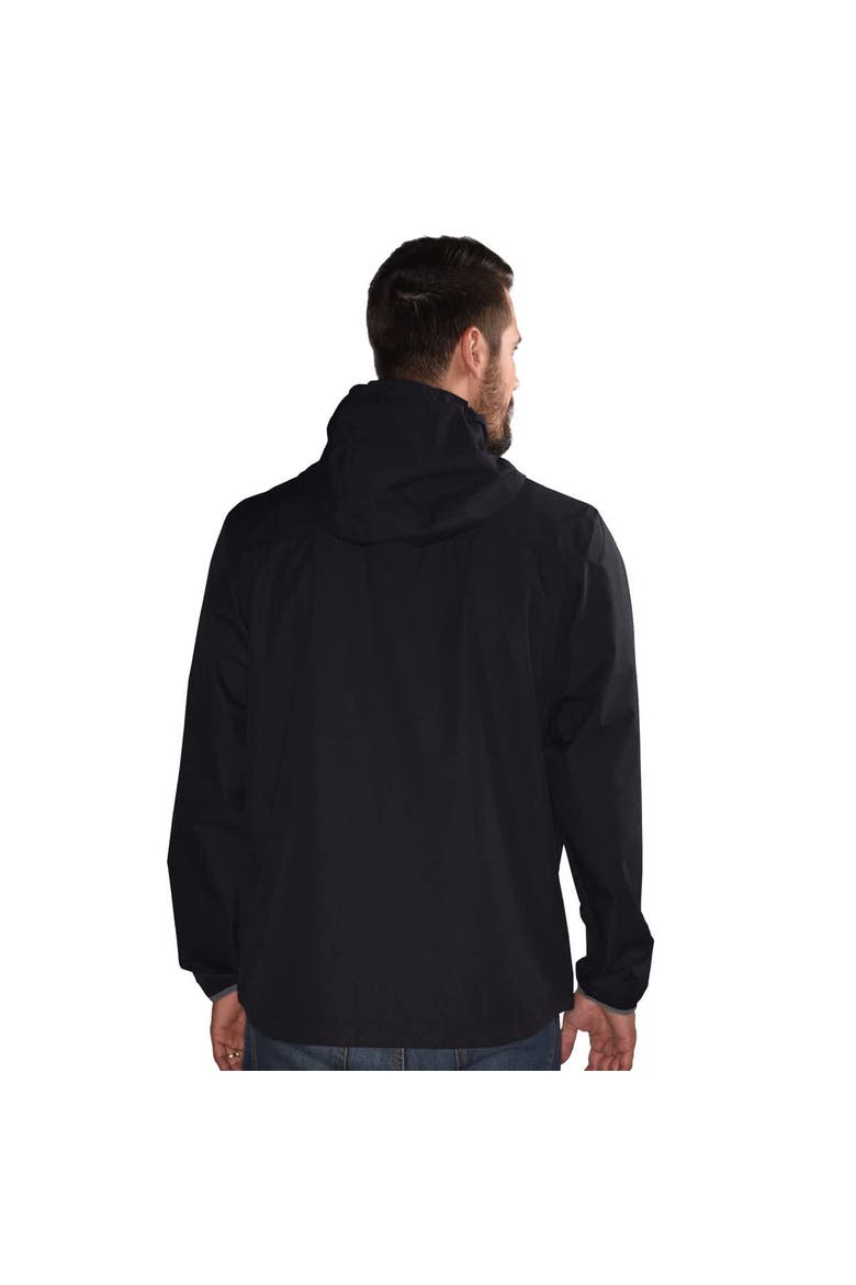 Men's G-III Sports by Carl Banks  Black Baltimore Orioles Double Play Hooded Lightweight Full-Zip Jacket, Alternate, color, Black
