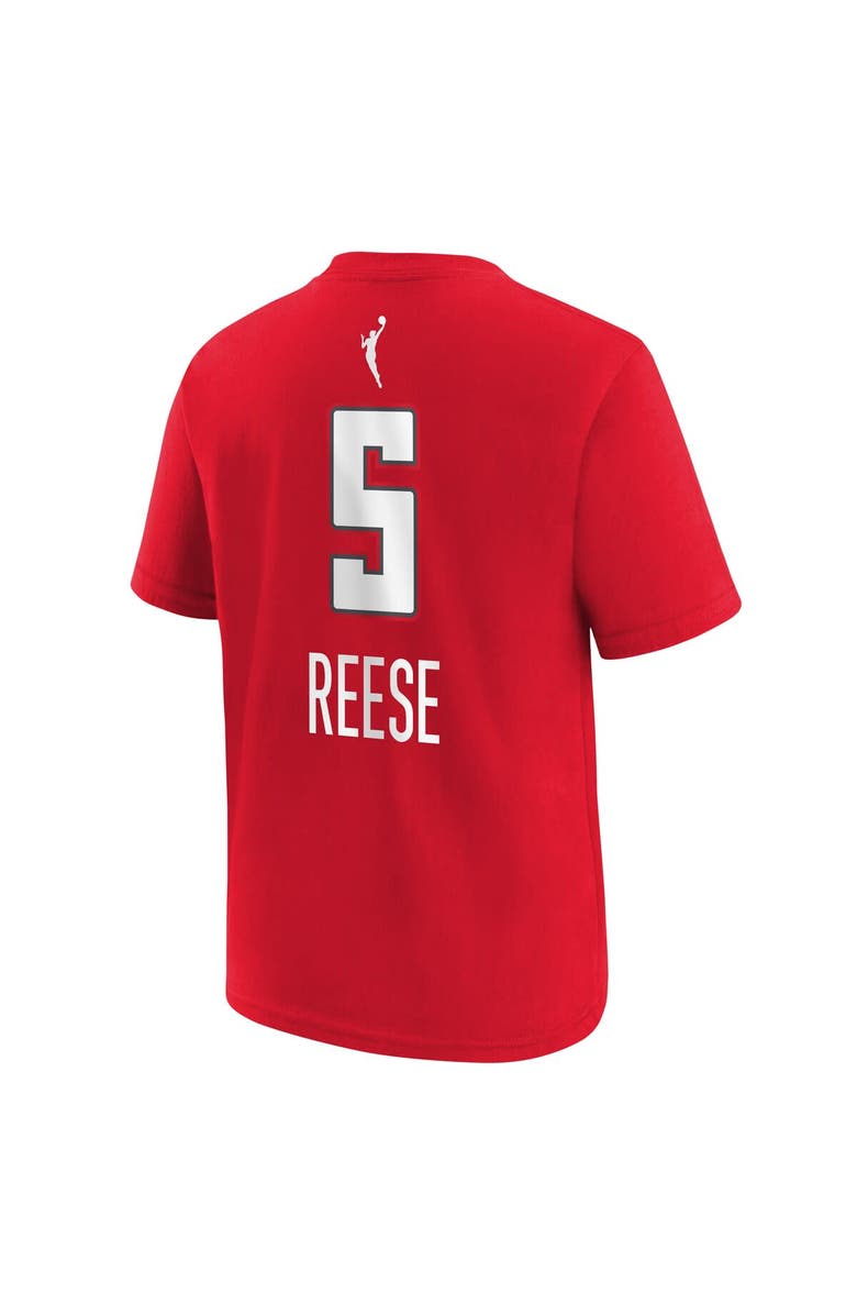 Nike Youth Nike Angel Reese Red Atlanta Dream Player Name & Number T-Shirt, Alternate, color, Red