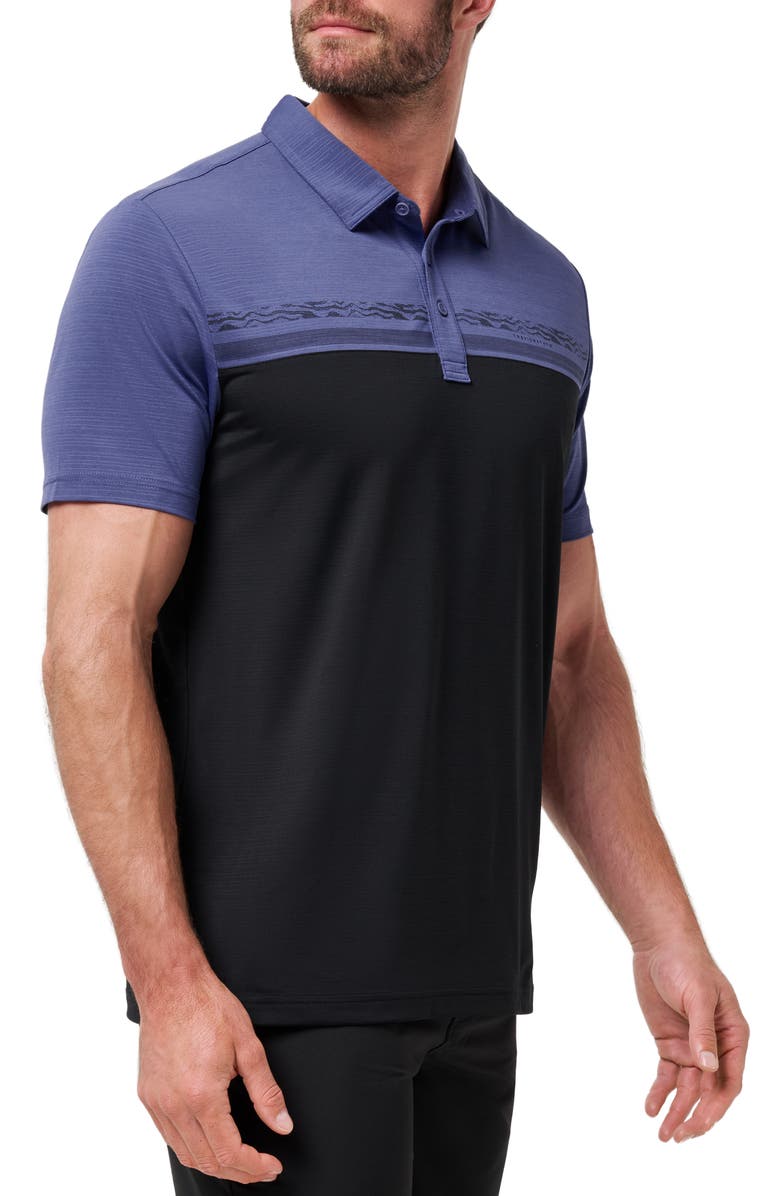 TravisMathew Perspective Shift Polo, Alternate, color, Marlin