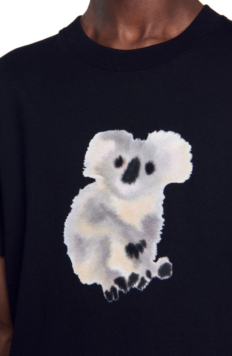 SANDRO Wild Animals T-shirt, Alternate, color, 