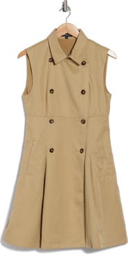AREA STARS Trey Sleeveless Trench Dress