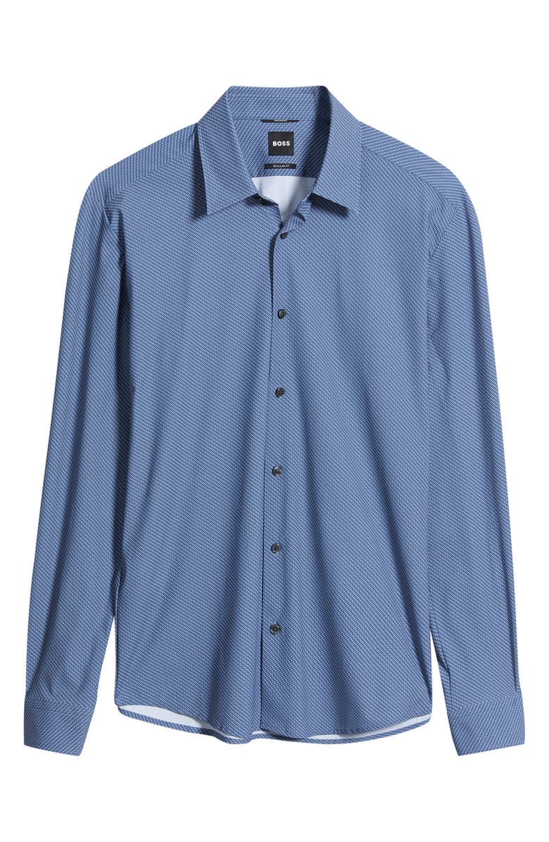 BOSS P-Liam Button-Up Shirt, Alternate, color, Open Blue