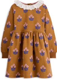 Mini Boden Kids' Frill Sweater Dress