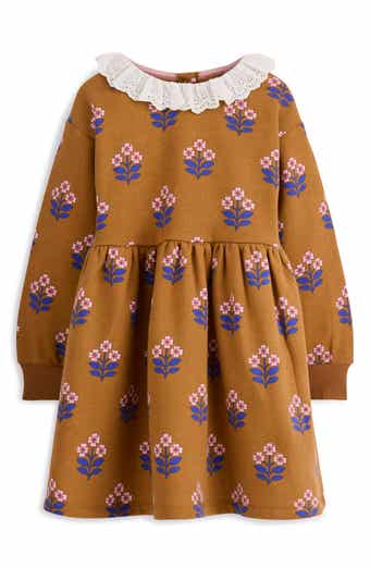 Mini Boden Kids' Frill Sweater Dress