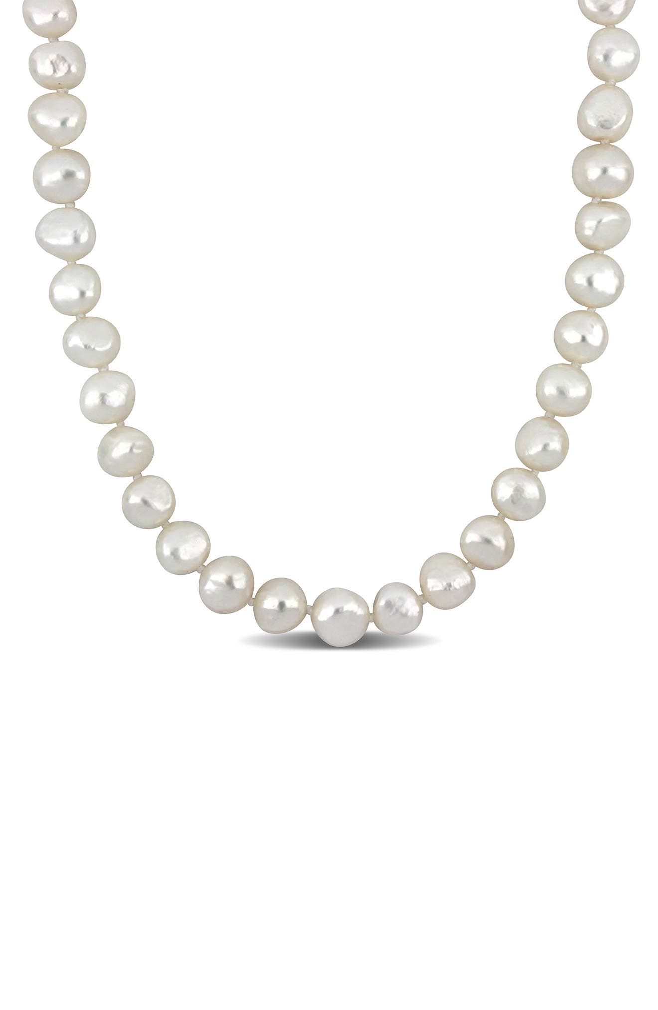 DELMAR 12mm Cultured Freshwater Pearl Necklace