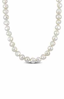 DELMAR 12mm Cultured Freshwater Pearl Necklace