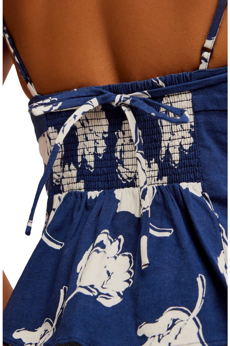 Susie Floral Camisole, Alternate, color, NAVY COMBO