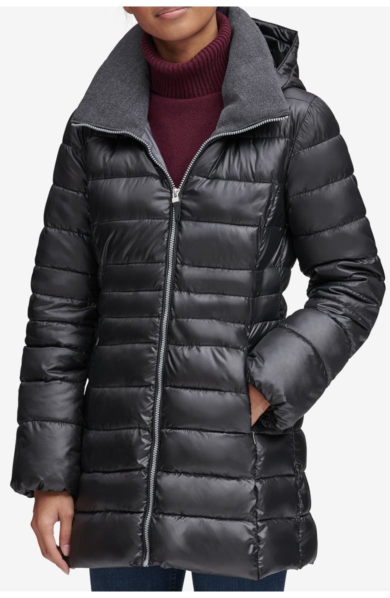 Marc New York Windsor Quilted Puff Parka, Main, color,