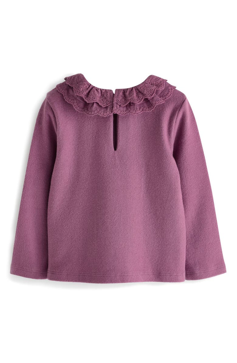 NEXT Kids' Eyelet Accent Cotton Knit Top, Alternate, color, 