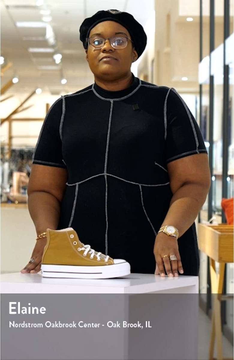 Chuck Taylor<sup>®</sup> All Star<sup>®</sup> Lift High Top Platform Sneaker, sales video thumbnail