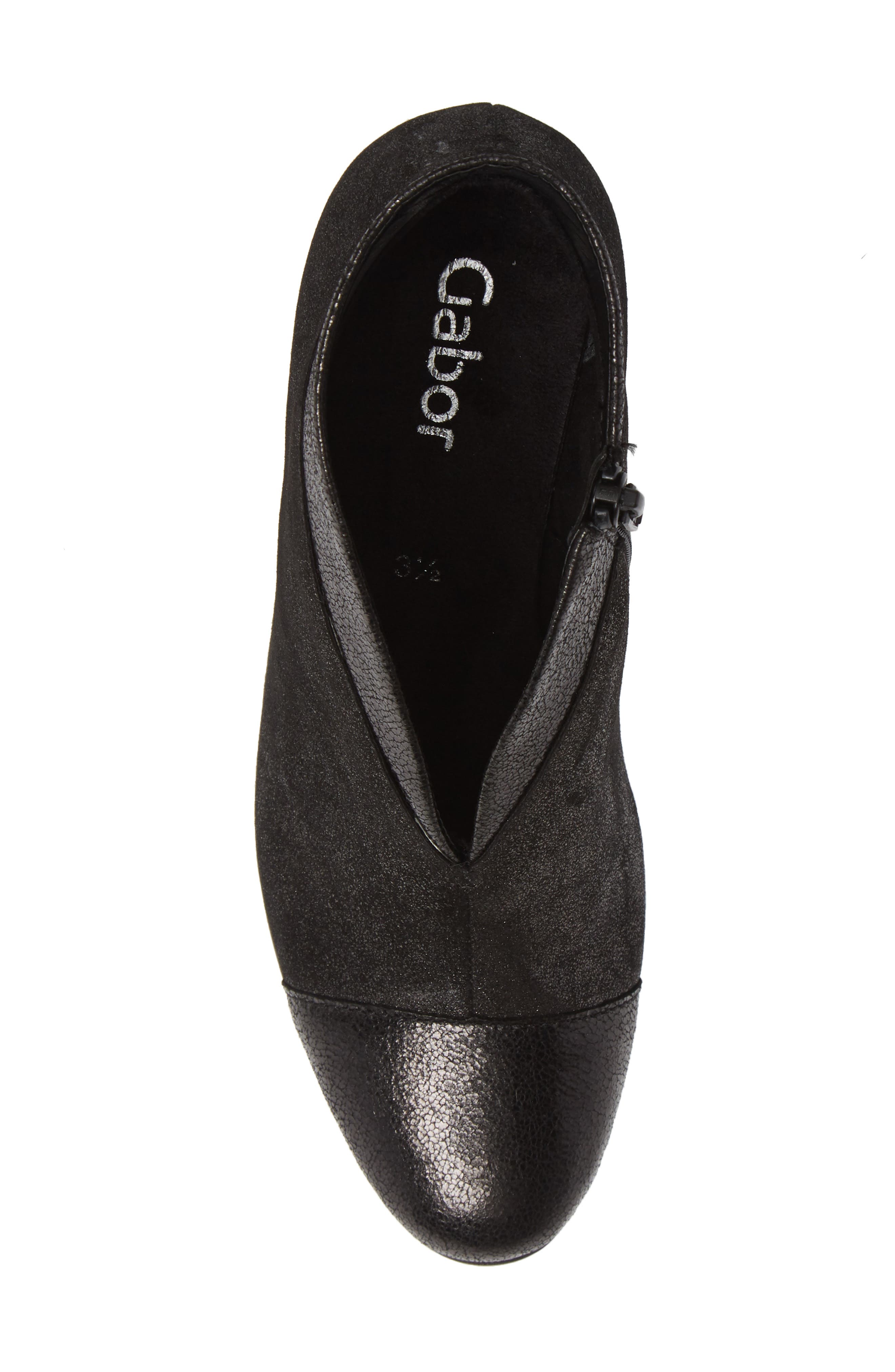 Gabor Cap Toe Bootie, Alternate, color, 