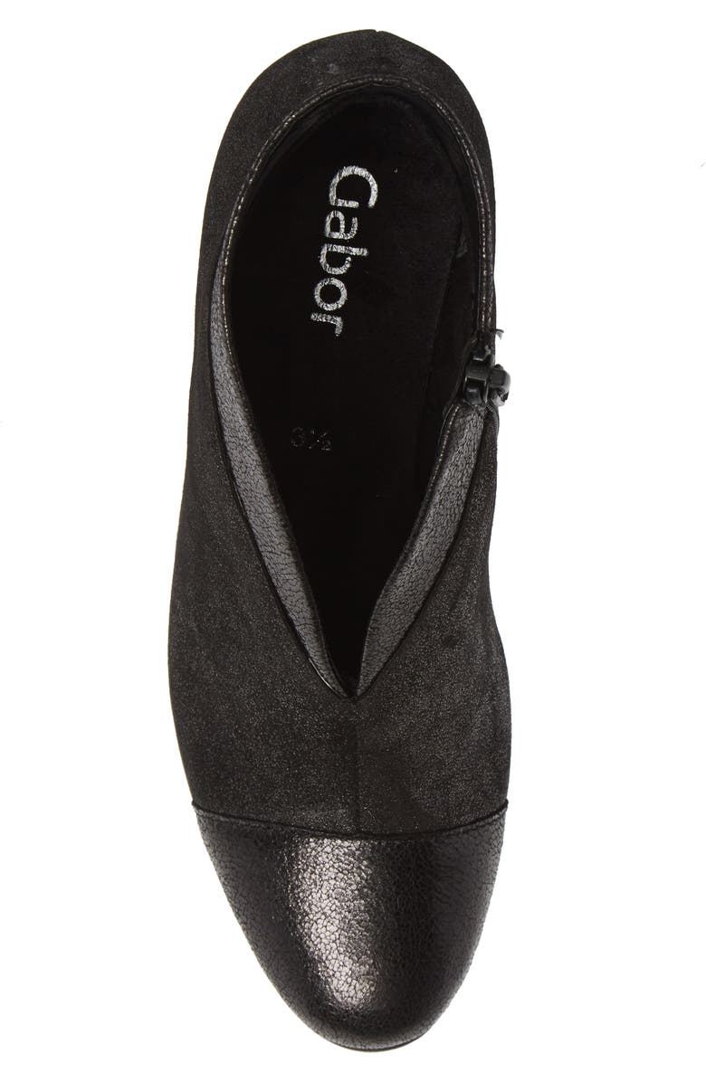 Gabor Cap Toe Bootie, Alternate, color,