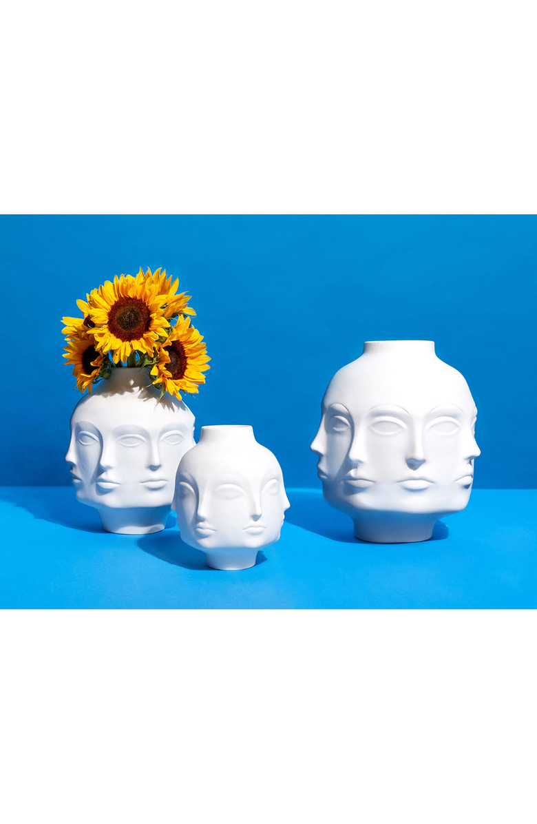 Jonathan Adler Dora Maar Vase, Alternate, color, White