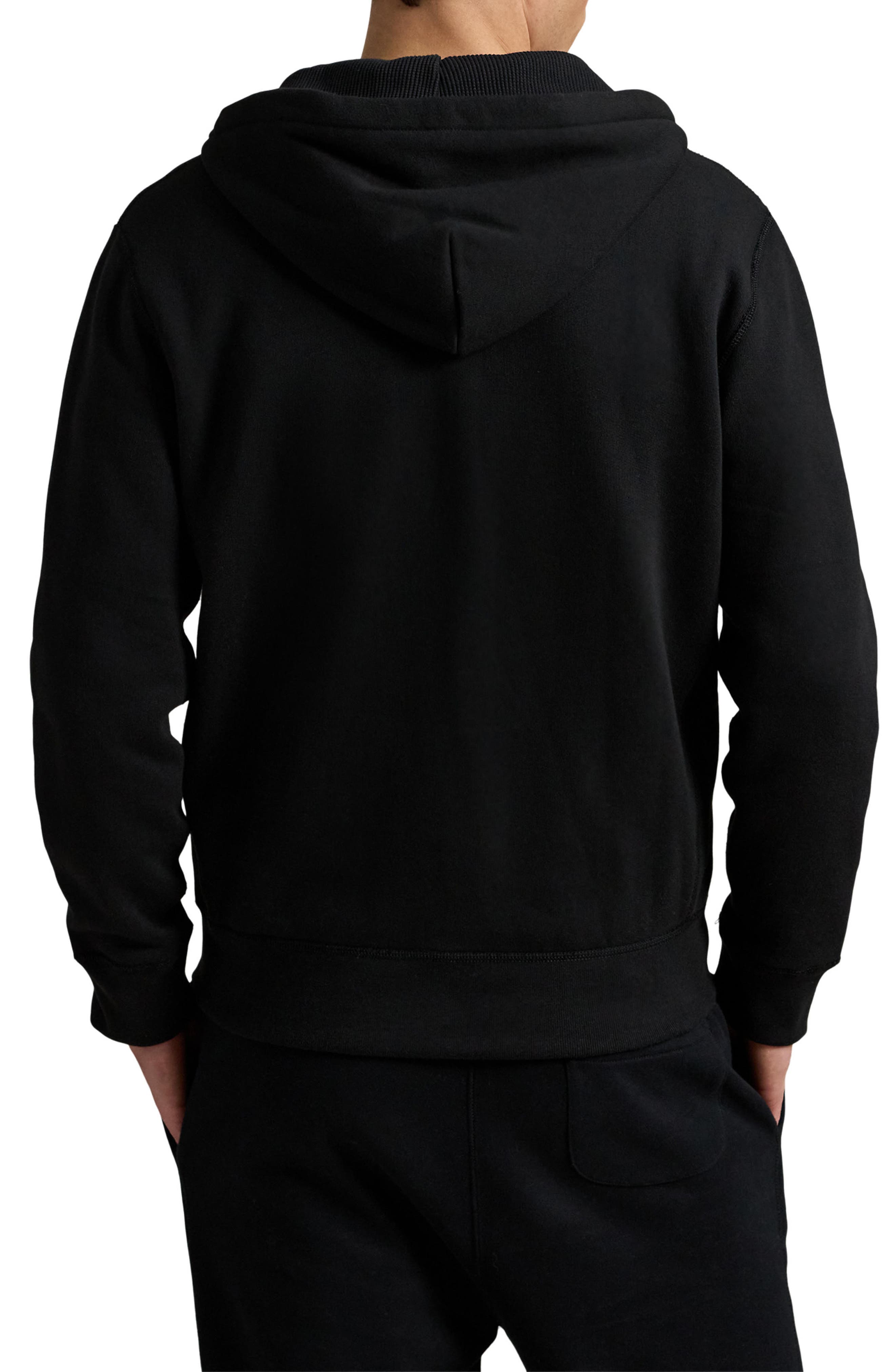 Polo Ralph Lauren Cotton Blend Fleece Zip Front Hoodie (Men