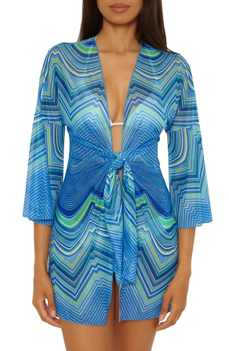 Becca Sunrise Cover-Up Tunic, Main, color, 
