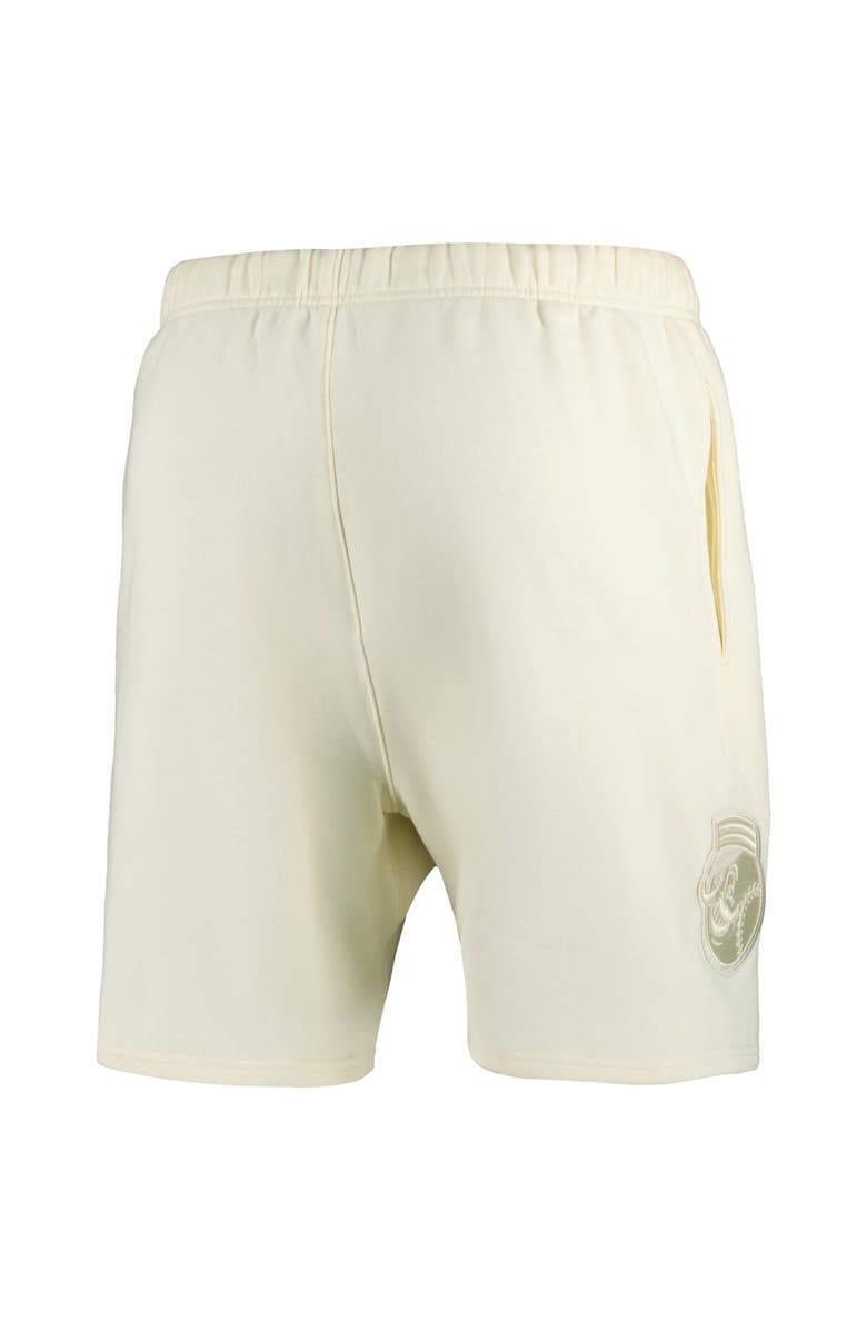 PRO STANDARD Men's Pro Standard Cream Cincinnati Reds Neutral Fleece Shorts, Alternate, color, Cream
