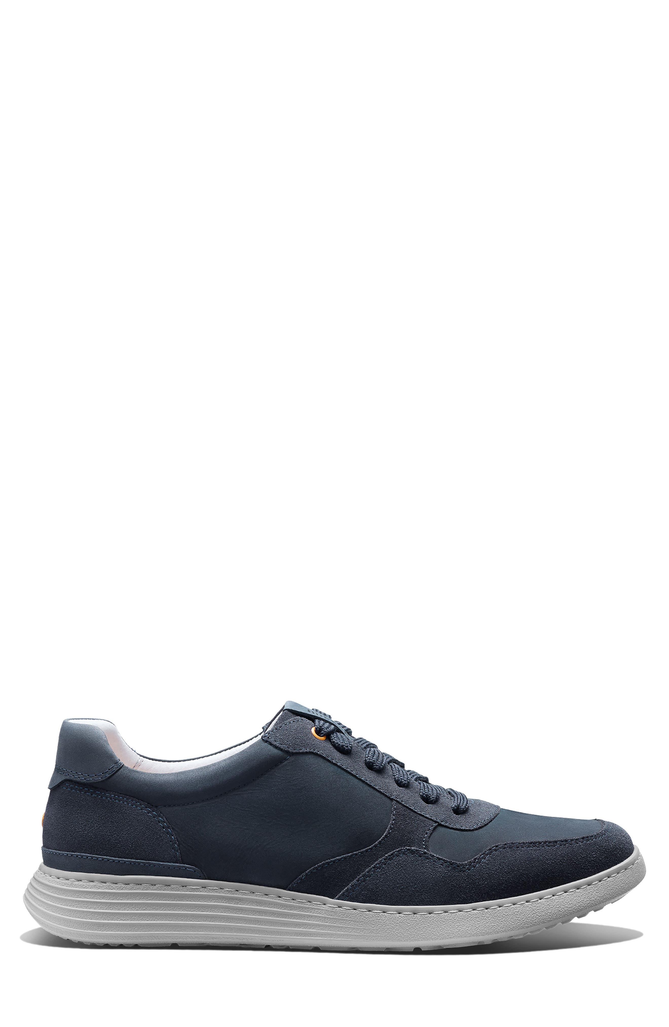 Featherlight Napa Sneaker, Alternate, color, DARK NAVY NUBUCK