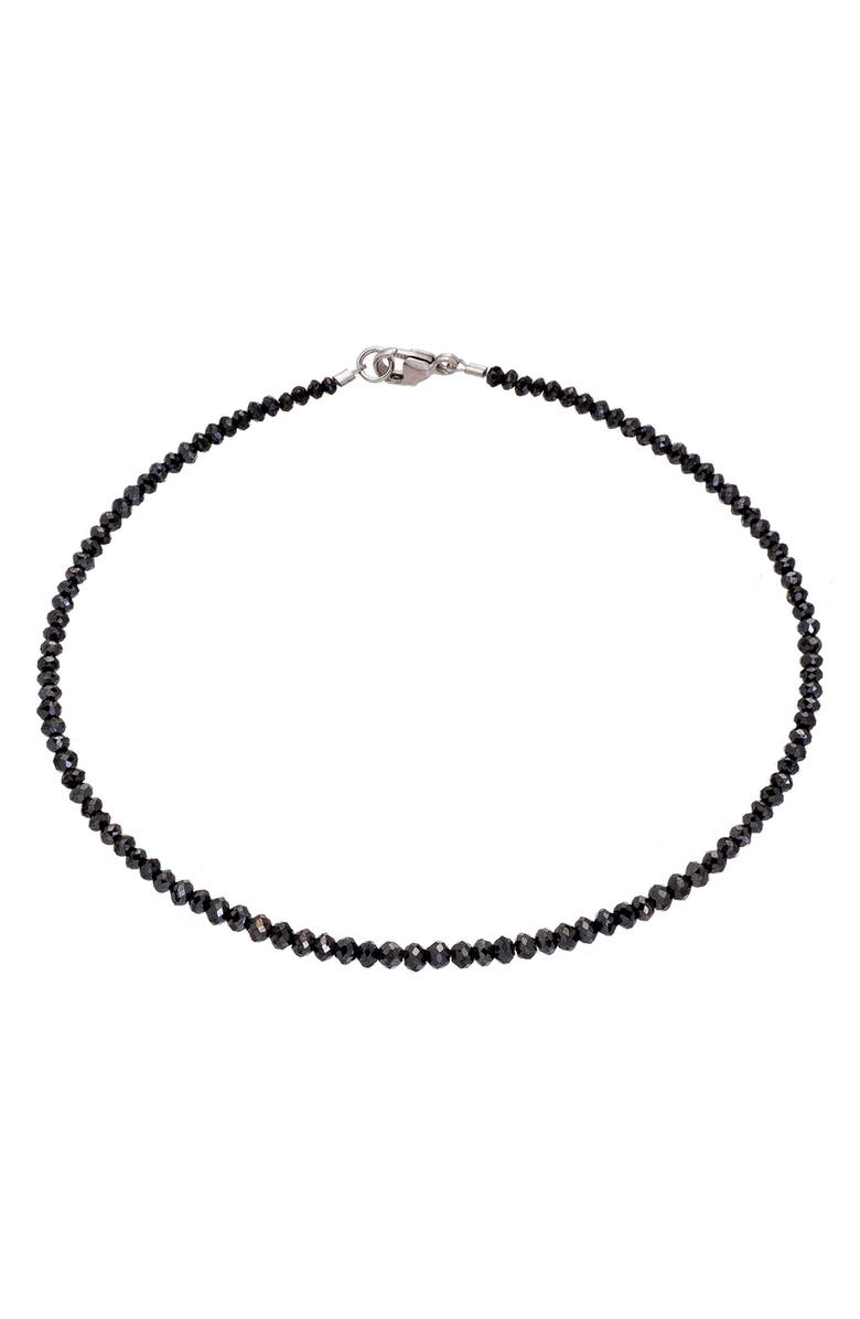 Sethi Couture Black Diamond Bracelet, Main, color, Black/ White Gold