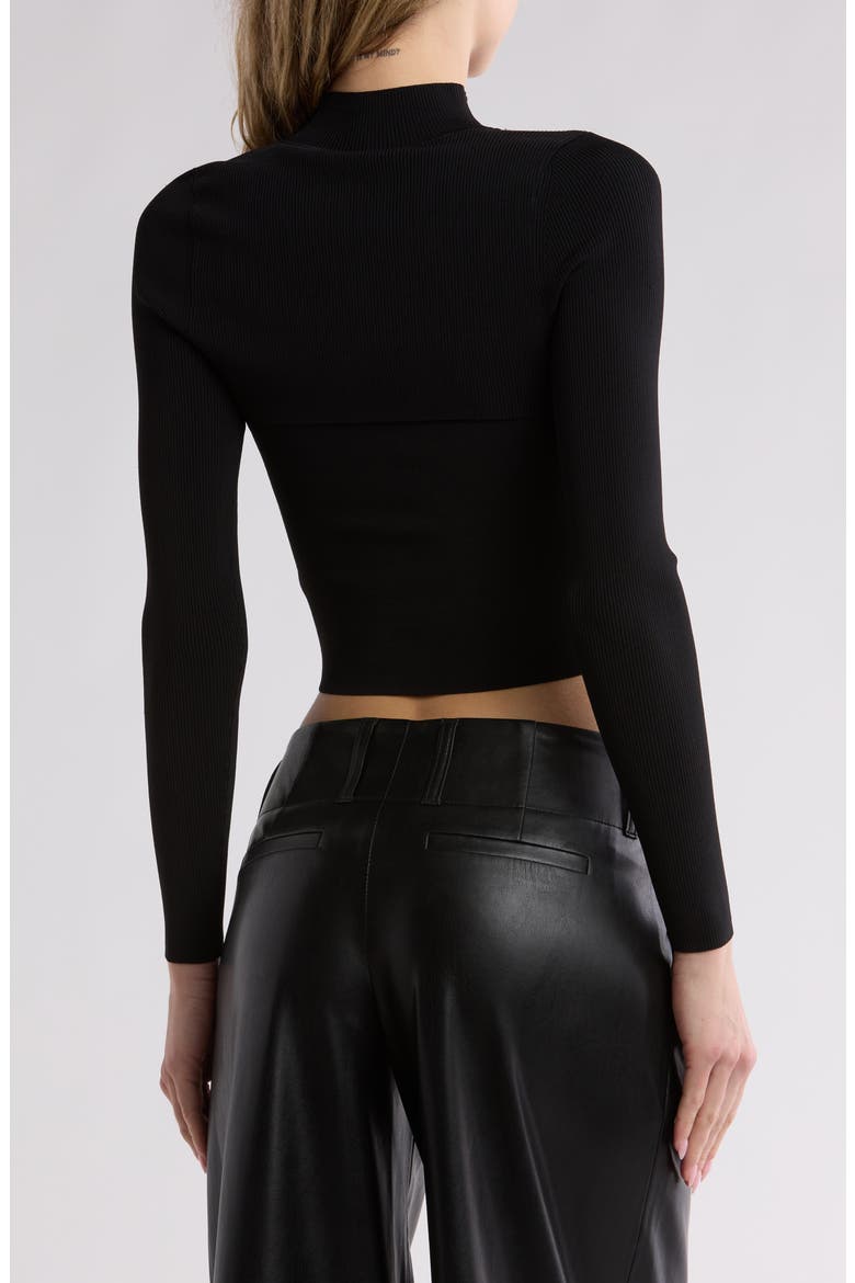 Orion Two-Piece Shrug & Tank, Alternate, color, BLACK