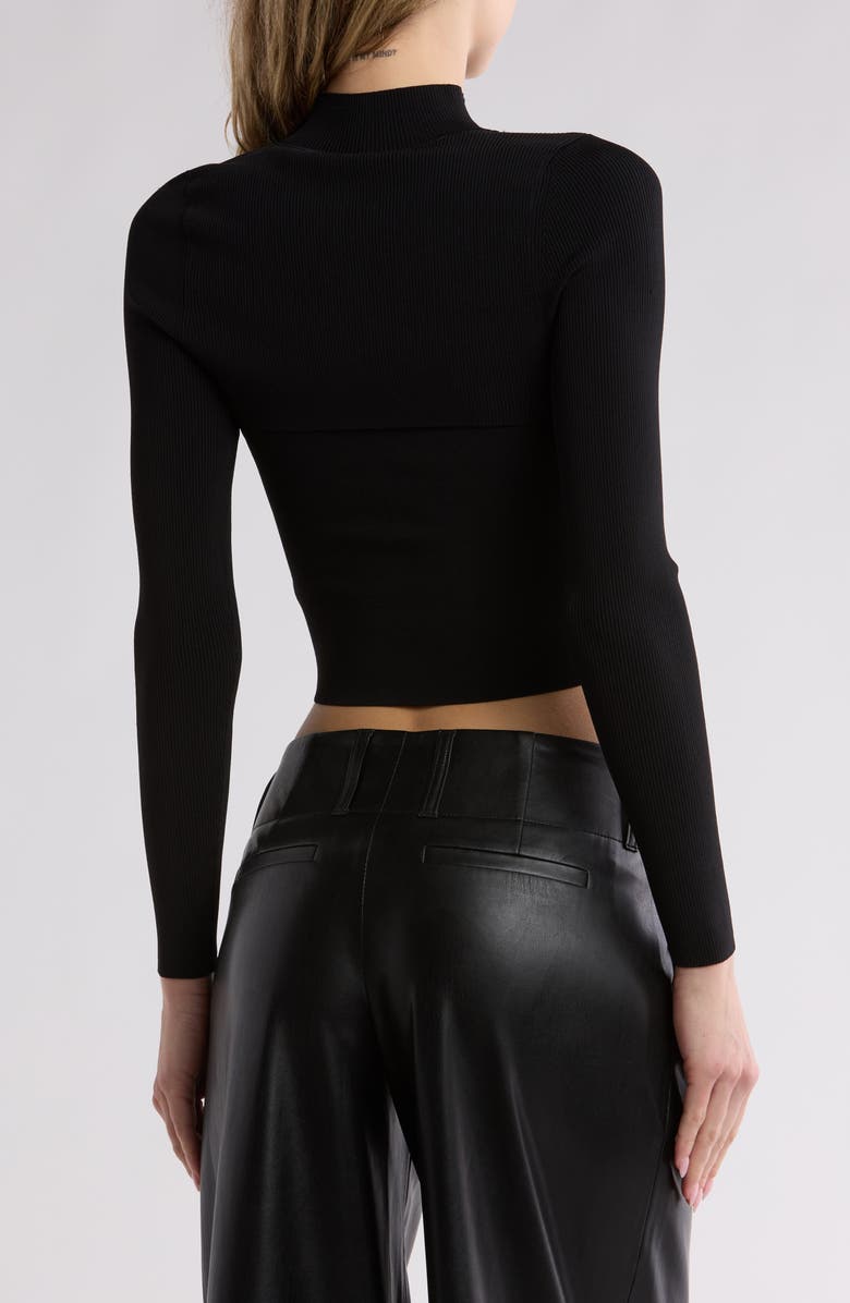 Alice + Olivia Orion Two-Piece Shrug & Tank, Alternate, color,