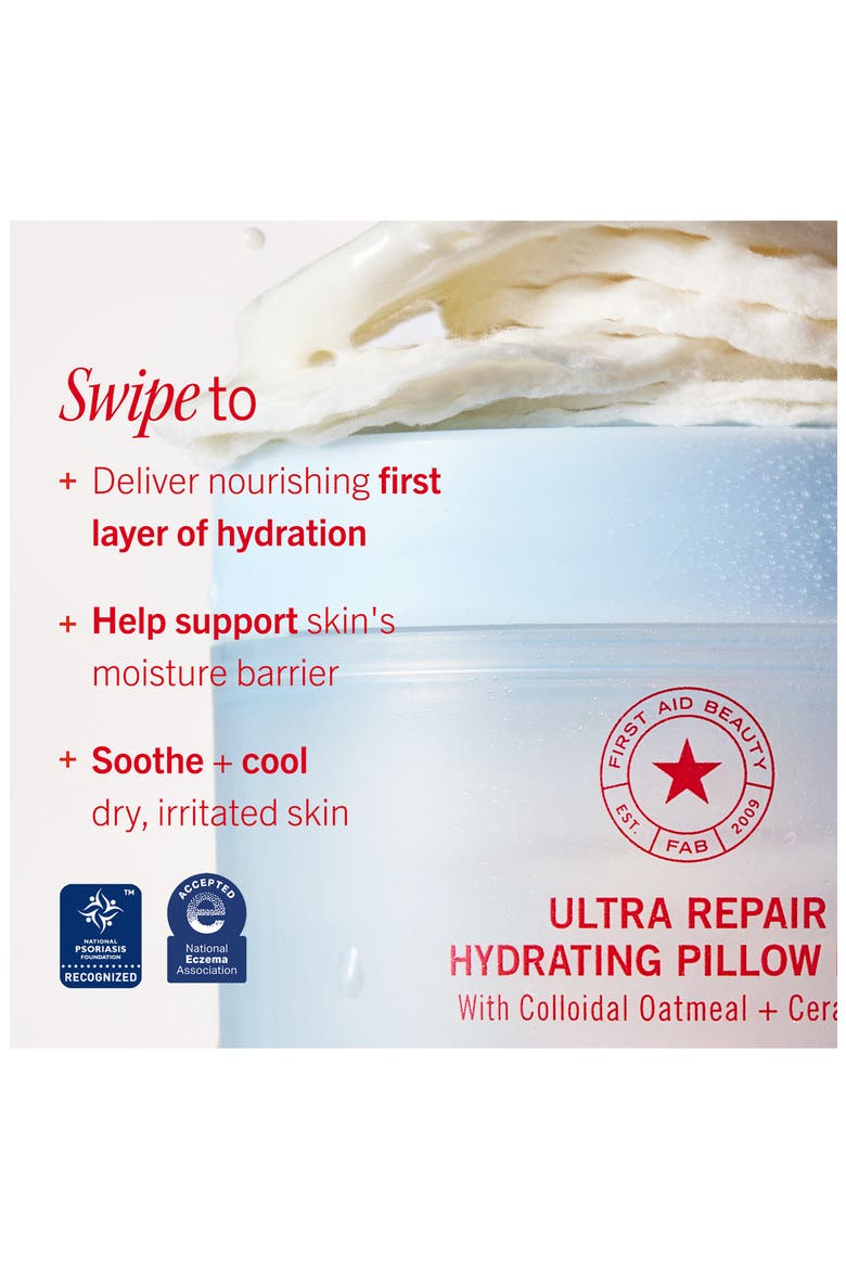 Ultra Repair Hydrating Pillow Pads, Alternate, color, NO COLOR