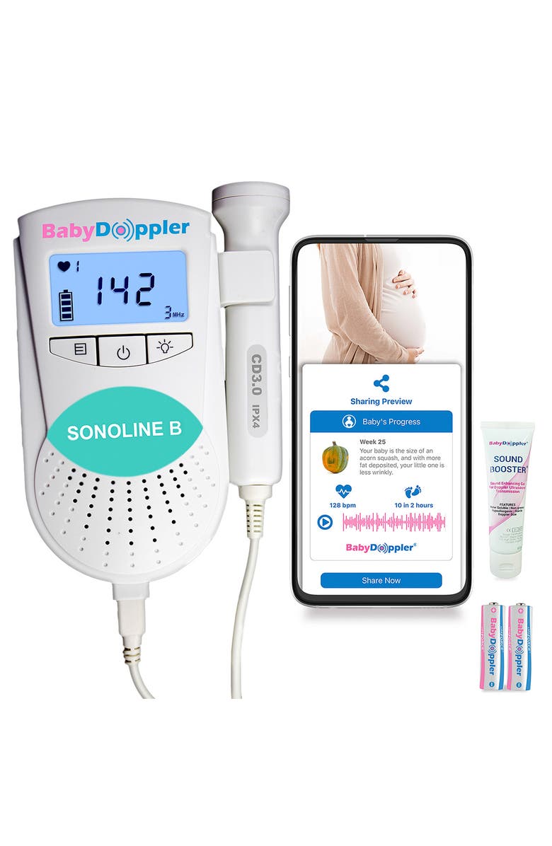 DAGAMMA Dagamamma Sonoline B Fetal Dopper Heartbeat Tracker, Main, color,