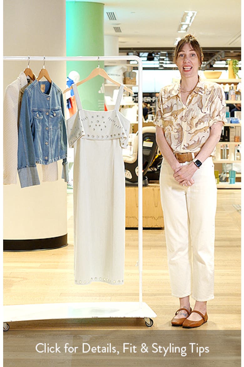 Kinsale Embroidered Eyelet Midi Dress video