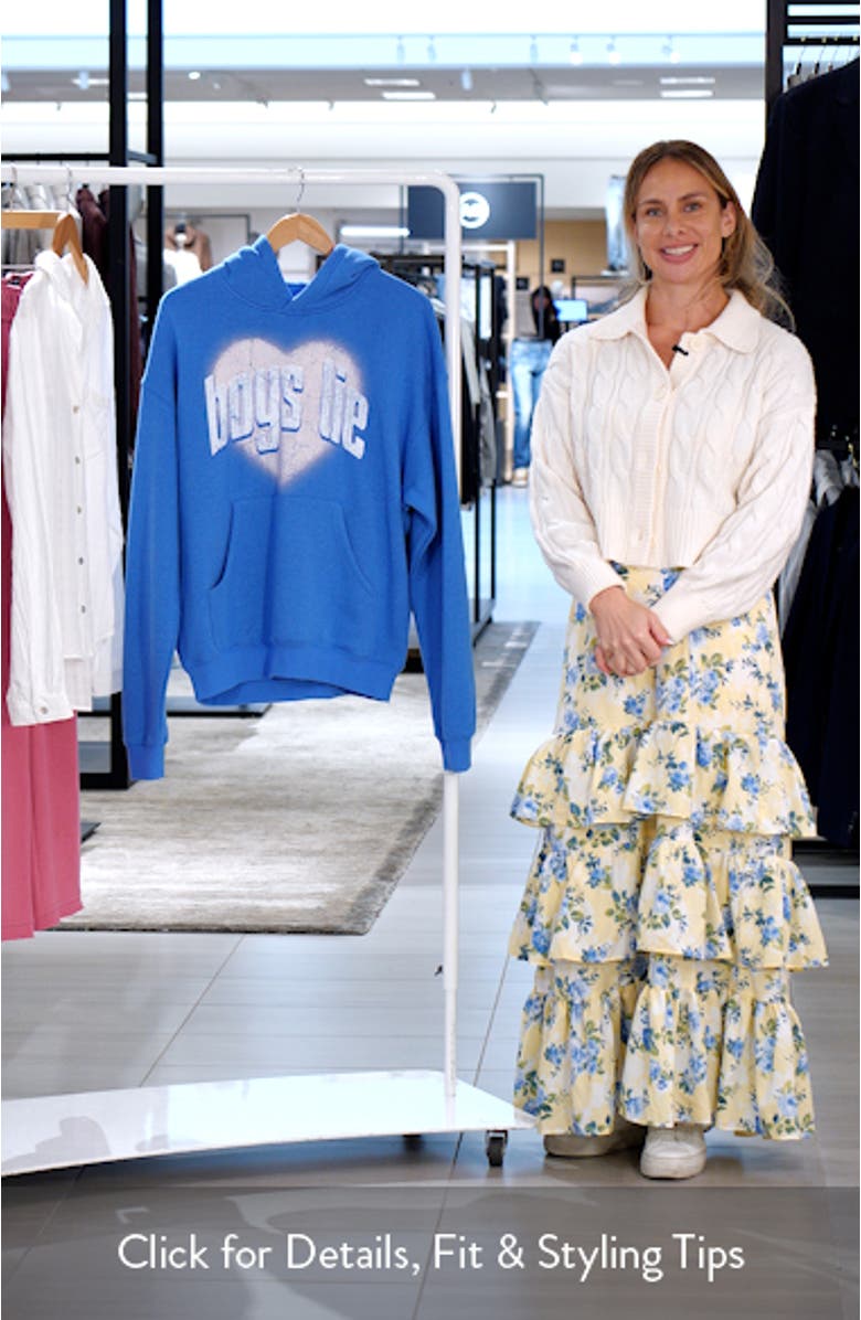 Charmer Racer Hoodie, sales video thumbnail