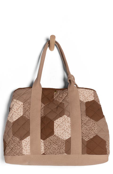 Pippa Patchwork Cotton Tote