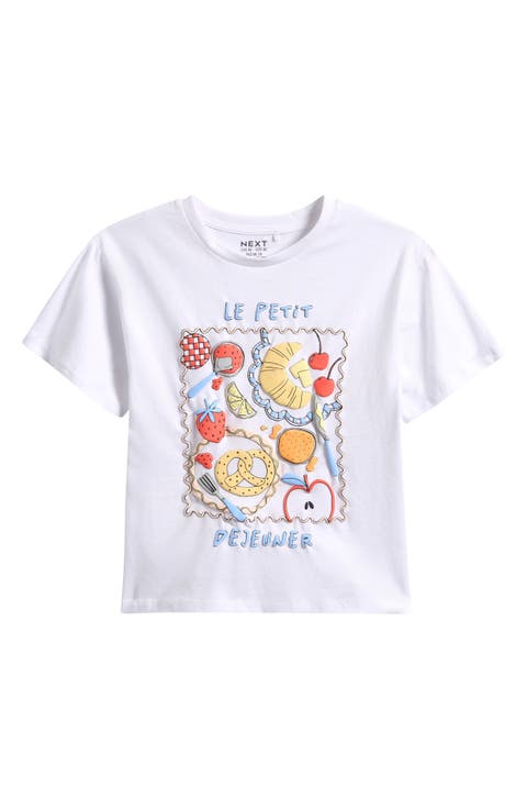 Kids' Le Petit Dejeuner Graphic T-Shirt (Little Kid & Big Kid)