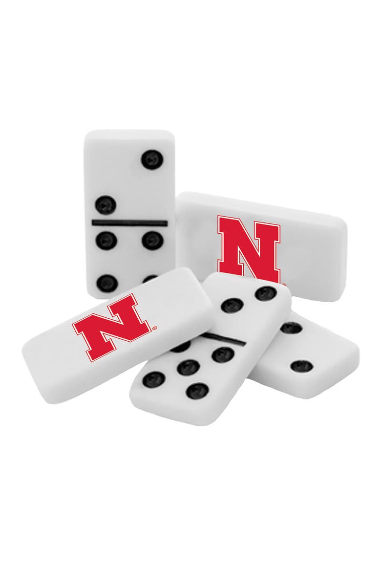 Nebraska Cornhuskers Dominoes, Alternate, color, Multicolor