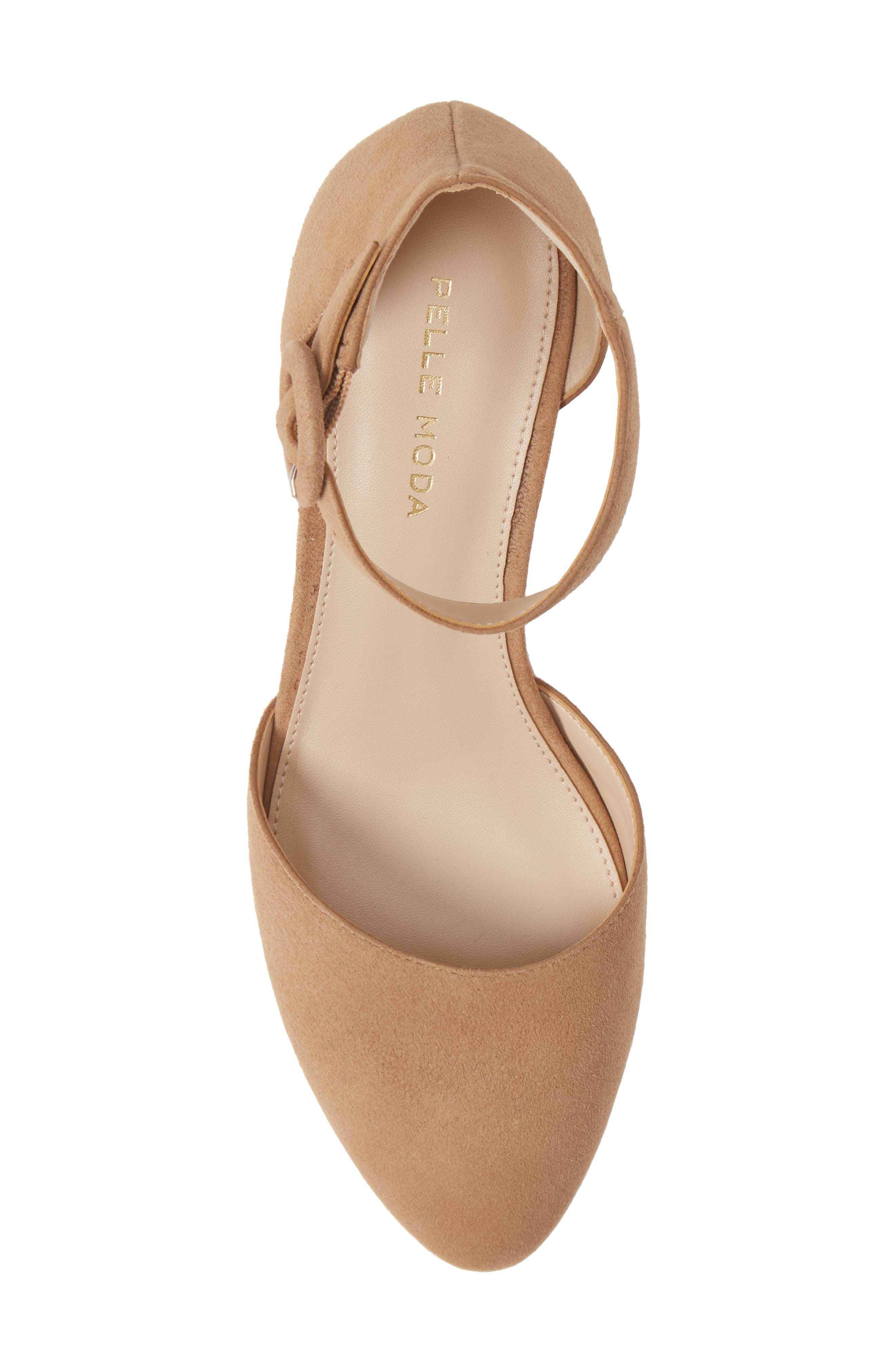 Kurtis Wedge Pump, Alternate, color, LATTE SUEDE