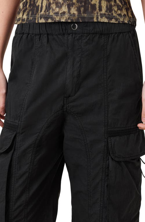 Allsaints Barbara Cargo Pants In Black