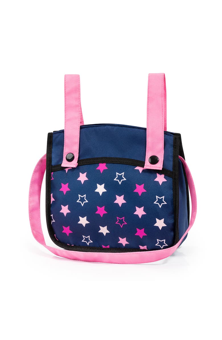 Bayer Design Pram Xeo, Stars - Includes Shoulder Bag, Fits Dolls Up to 18 Inches, Alternate, color, Multicolored