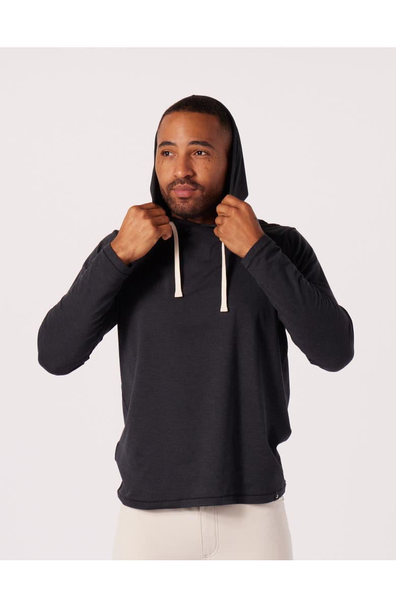 GLYDER Bedford Hoodie, Alternate, color, Jet Black Marble