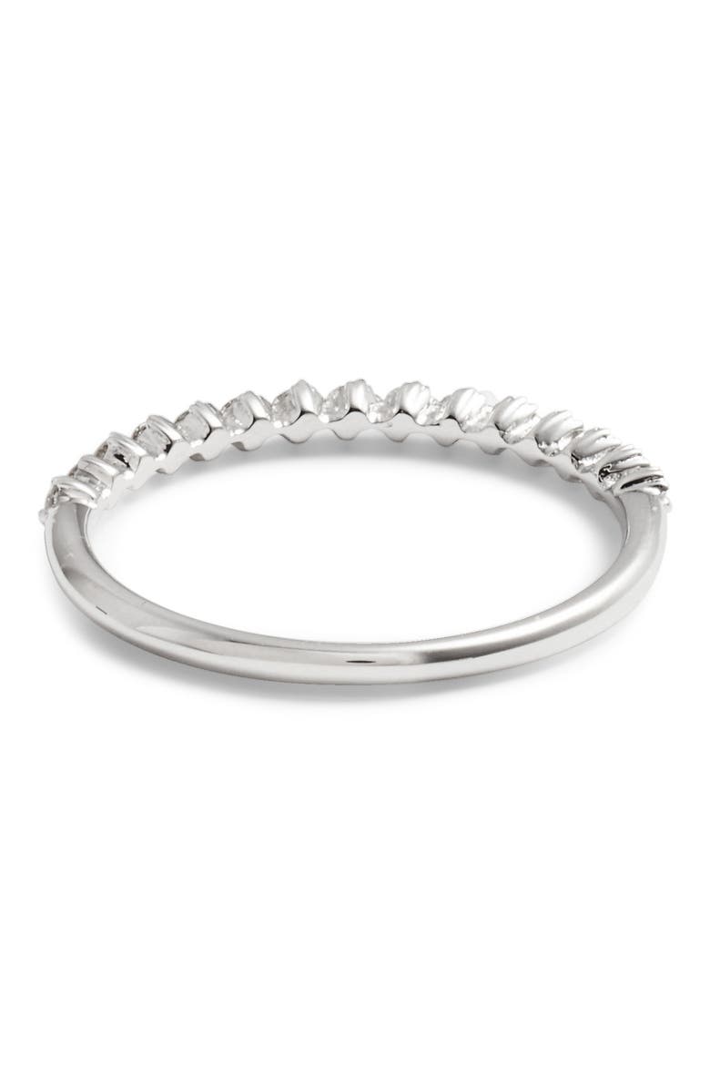 Stackable Diamond Ring   (Nordstrom Exclusive), Alternate, color, WHITE GOLD