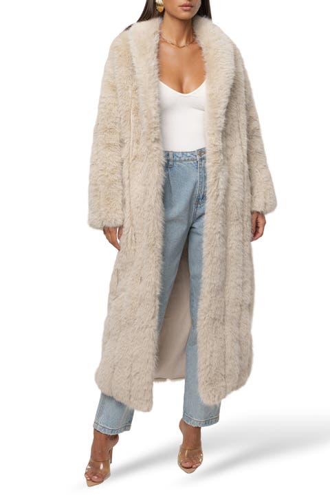 Manhattan Faux Fur Coat
