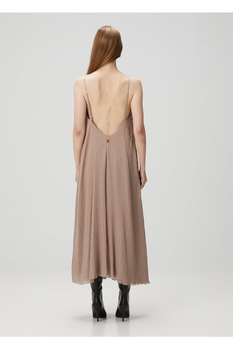 Long Dress, Alternate, color, BEIGE