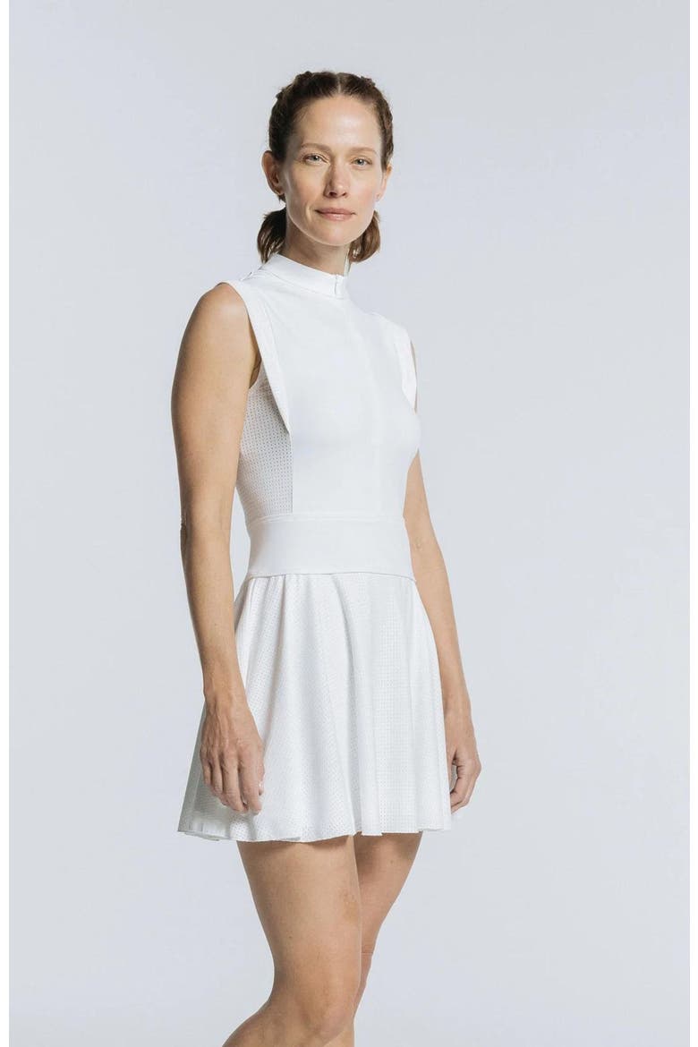 Jen's Pickleball Dress, Main, color, White Lotus