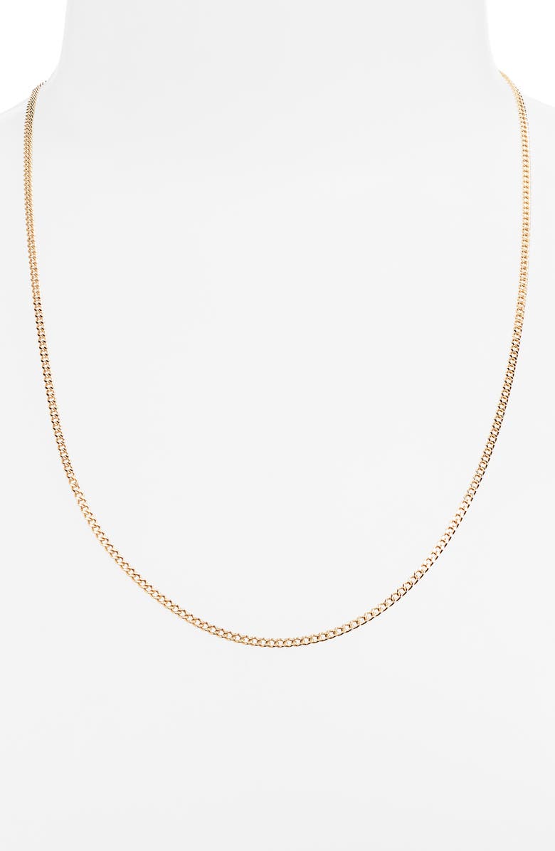 John Hardy Men's Classic Chain Necklace, Alternate, color, Gold