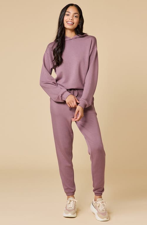 Softies Athleisure Dreamtech Oversize Hoodie Lounge Set In Pink