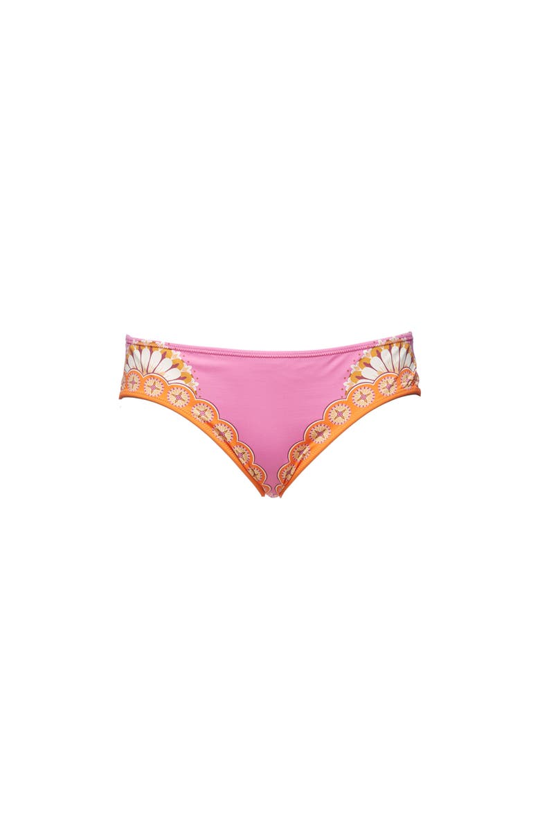 La DoubleJ Sunset Bikini Bottom Napoli Plates Placée Pink, Alternate, color,