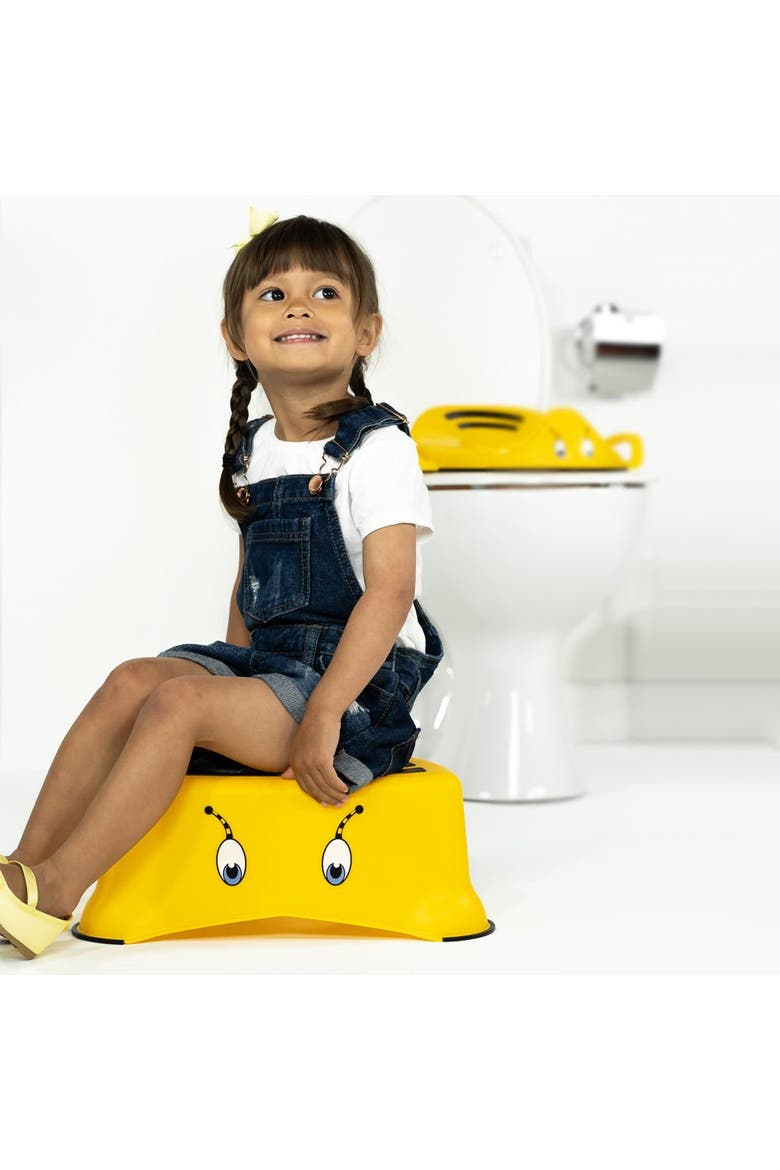 Travel Potty, Trainer Seat & Step Stool, Alternate, color, Bumblebee