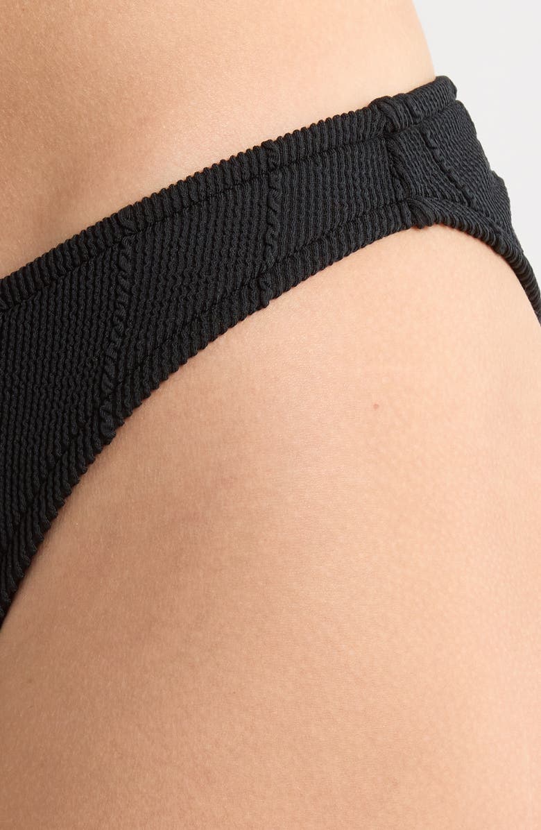 Rip Curl Vibe Surf High Cut Bikini Bottoms, Alternate, color, Black