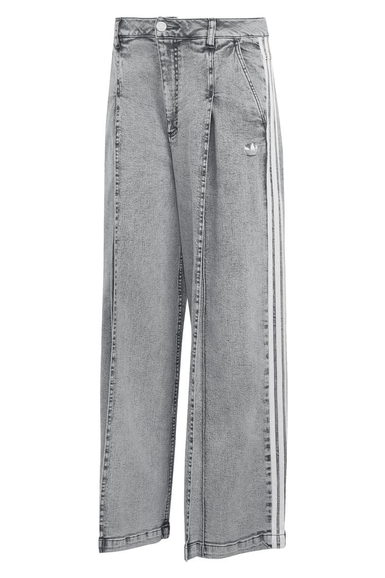 Wide Leg Jeans, Main, color, GREYWASH