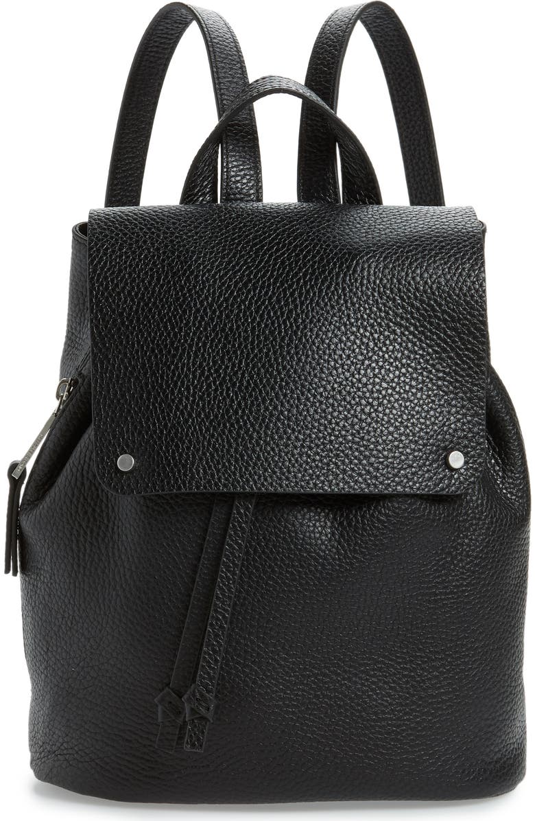 Treasure & Bond Luca Grainy Leather Backpack, Main, color,