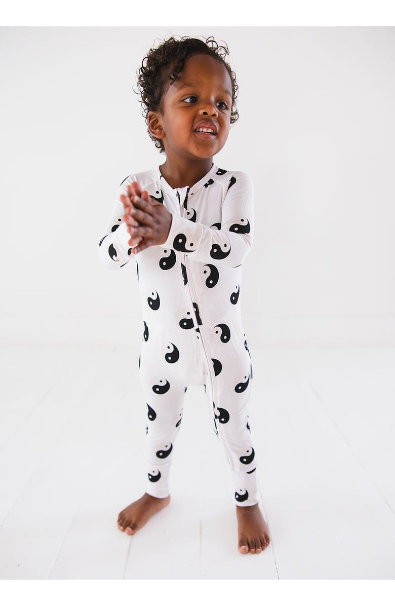Charlie Lou Baby<sup>®</sup> Yin & Yang Convertible Romper, Alternate, color,