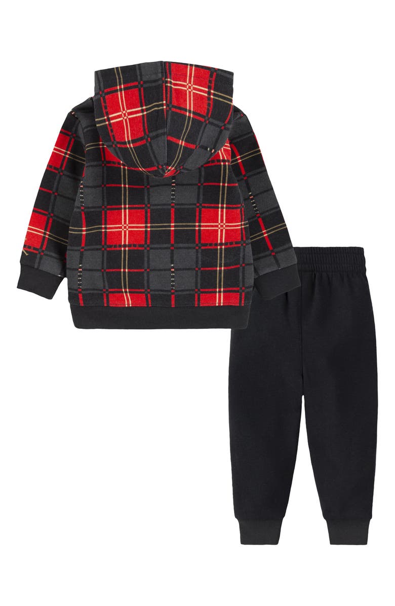 Jordan Holiday Essential Plaid Hoodie & Joggers Set, Alternate, color, 